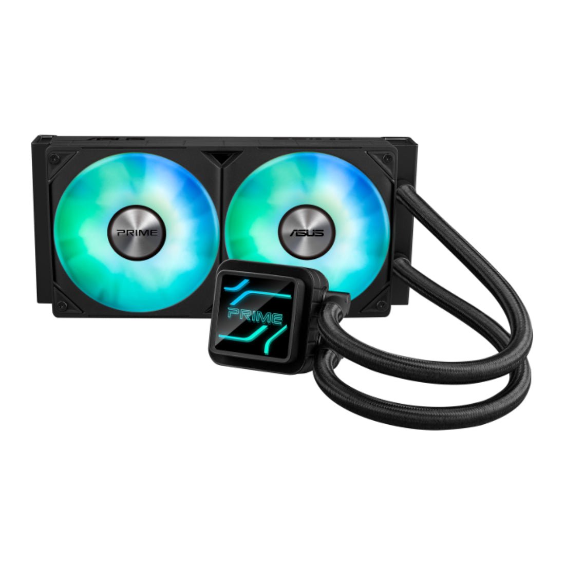 Asus Prime LC 240 ARGB AIO Liquid CPU Cooler - Black - مبرد - Store 974 Electronics WLL | ستور٩٧٤ للالكترونيات ذ.م.م