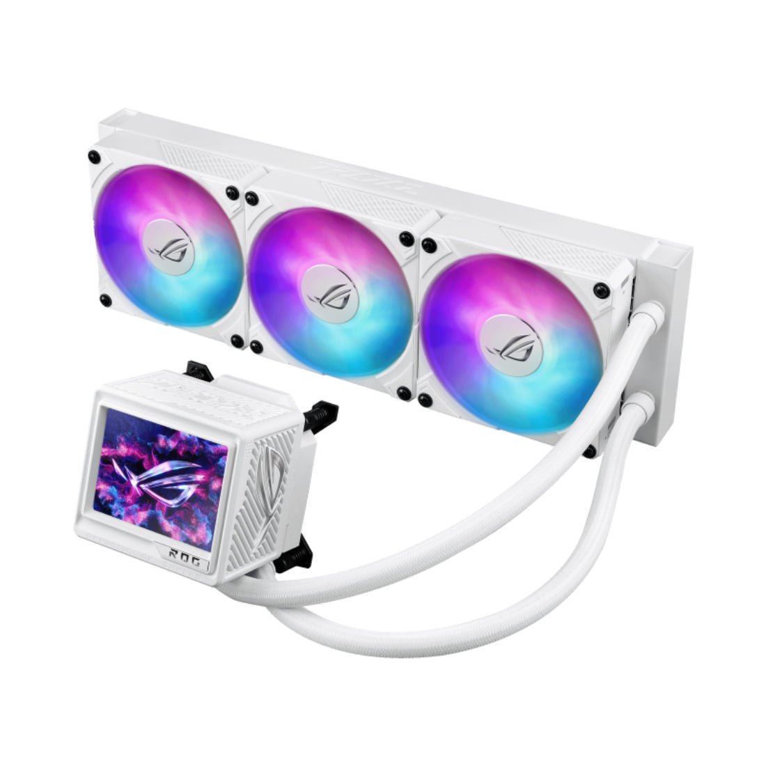 Asus ROG RYUJIN III 360 ARGB Extreme 360mm Liquid Cooler - White - مبرد - Store 974 Electronics WLL | ستور٩٧٤ للالكترونيات ذ.م.م