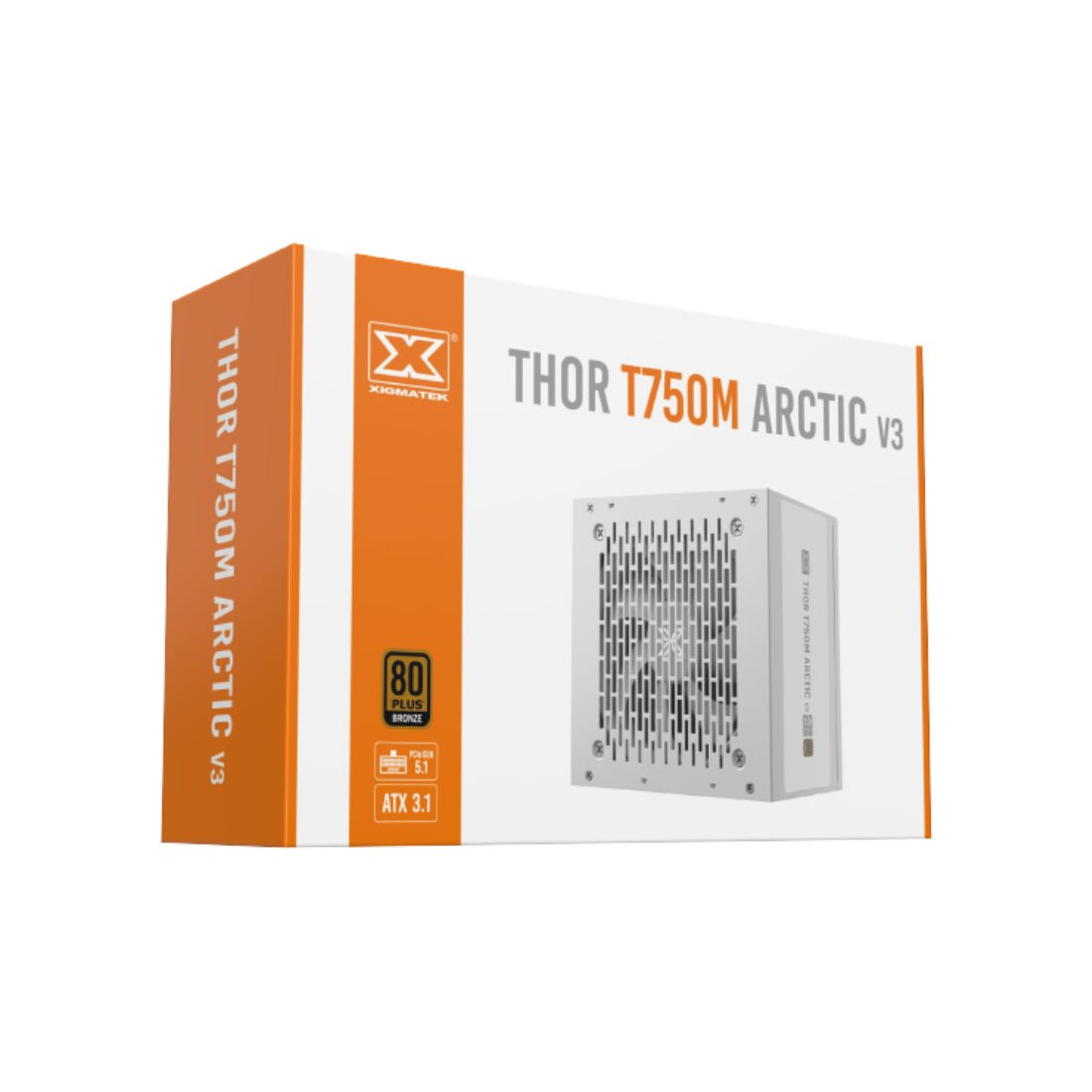 Xigmatek Thor T750 V3 Arctic 750W 80Plus Bronze Fully Modular Power Supply - White - مزود الطاقة - Store 974 Electronics WLL | ستور٩٧٤ للالكترونيات ذ.م.م