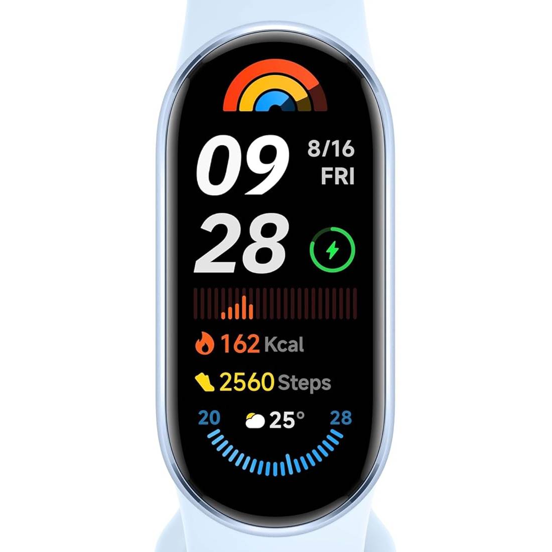 Xiaomi Smart Band 9 - Arctic Blue - ساعة - Store 974 | ستور ٩٧٤