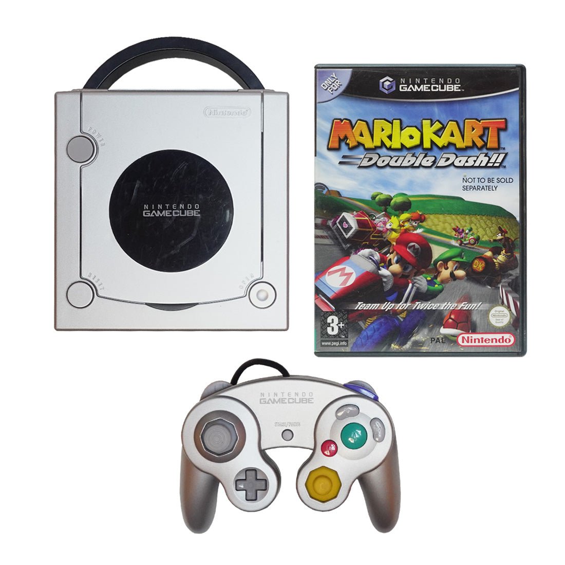 (Pre-Owned) Nintendo GameCube Console - Silver - ريترو - Store 974 | ستور ٩٧٤