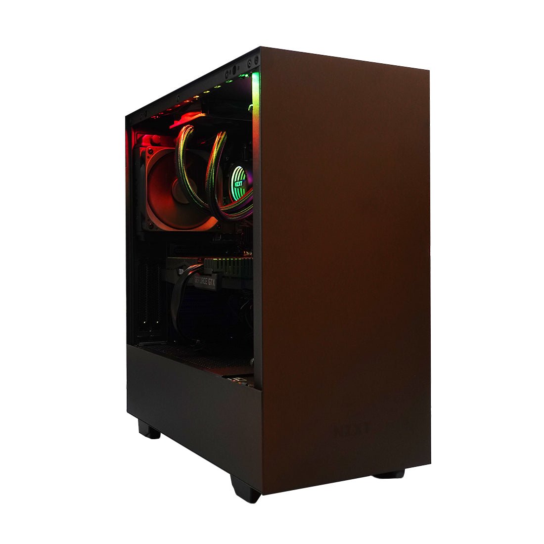 (Pre-Built) Gaming PC AMD Ryzen 5 5600X w/ Zotac GTX 1660 Super AMP & NZXT H510i - Black - Store 974 | ستور ٩٧٤