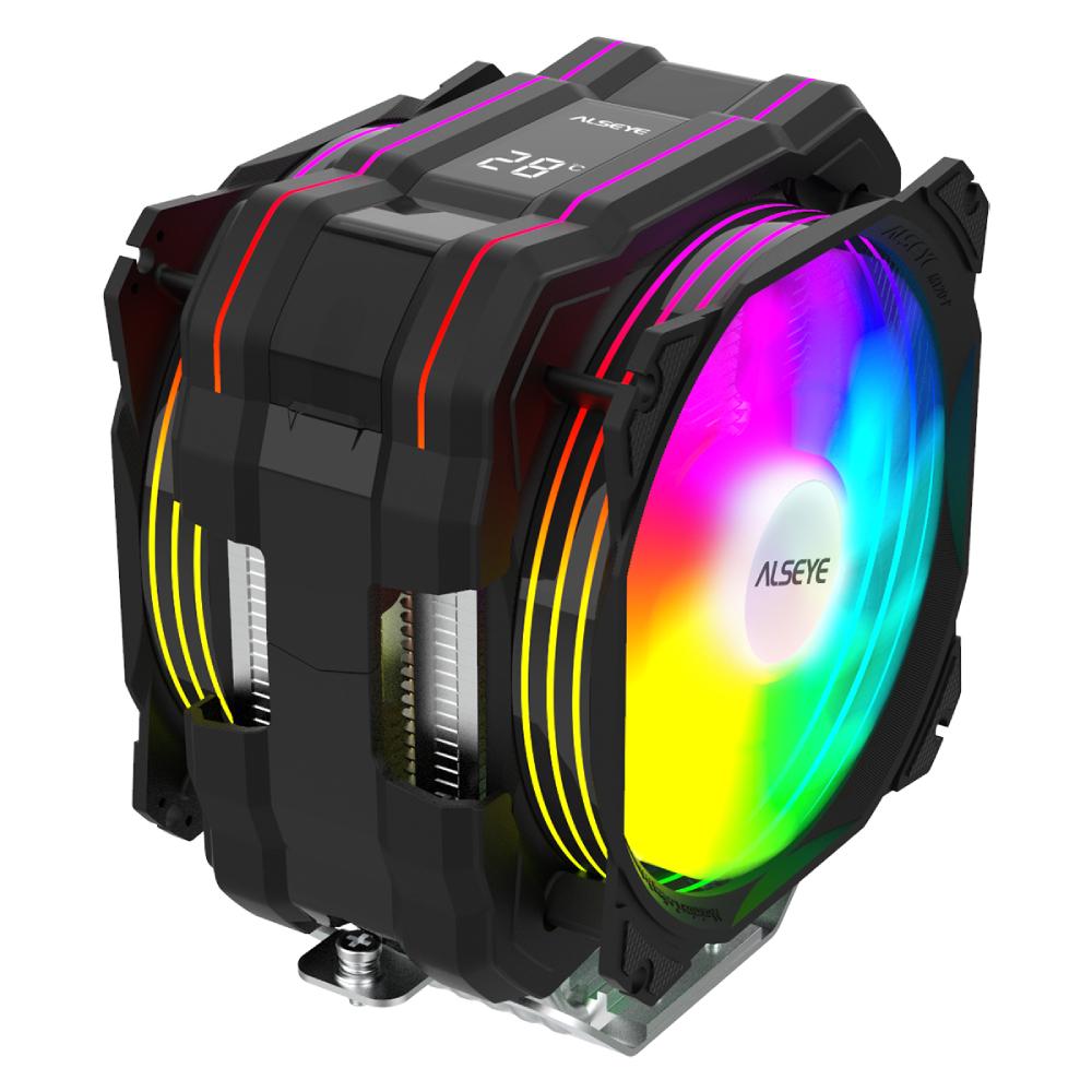 Alseye M120D Plus CPU Air Cooler - Black - Store 974 | ستور ٩٧٤