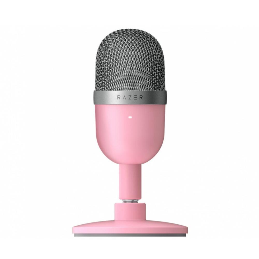 Razer Seiren Mini Ultra Compact Condenser Microphone - Quartz Edition - Store 974 | ستور ٩٧٤